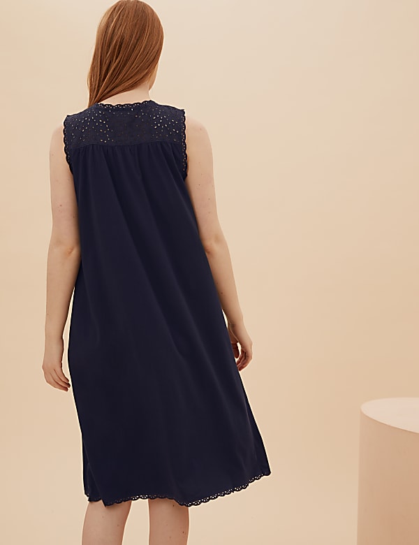 Cotton Embroidered Nightdress