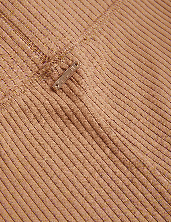 Ribbed Wide Leg Lounge Bottoms