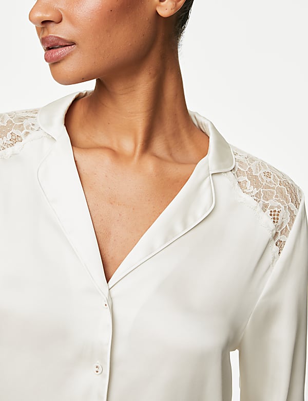 Shortie-Set aus Satin - AT