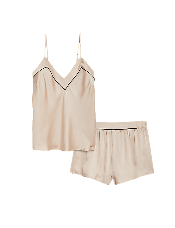 Satin Shortie Set