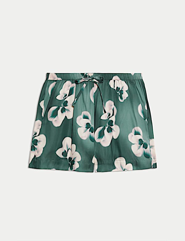 Dream Satin™ Floral Pyjama Shorts - GR
