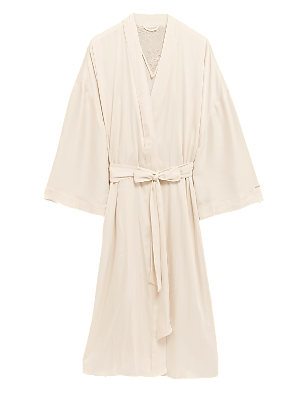 Satin & Lace Wrap