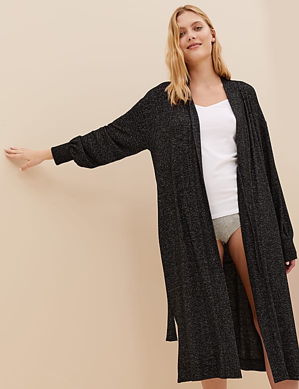 Body Soft™ Cosy Knit Long Dressing Gown