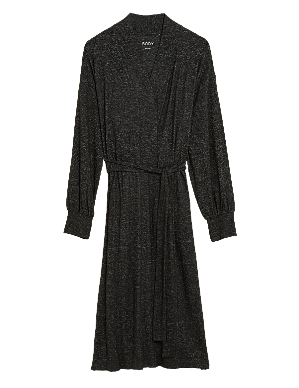Body Soft™ Cosy Knit Long Dressing Gown