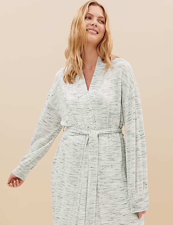 Body Soft™ Cosy Knit Long Dressing Gown