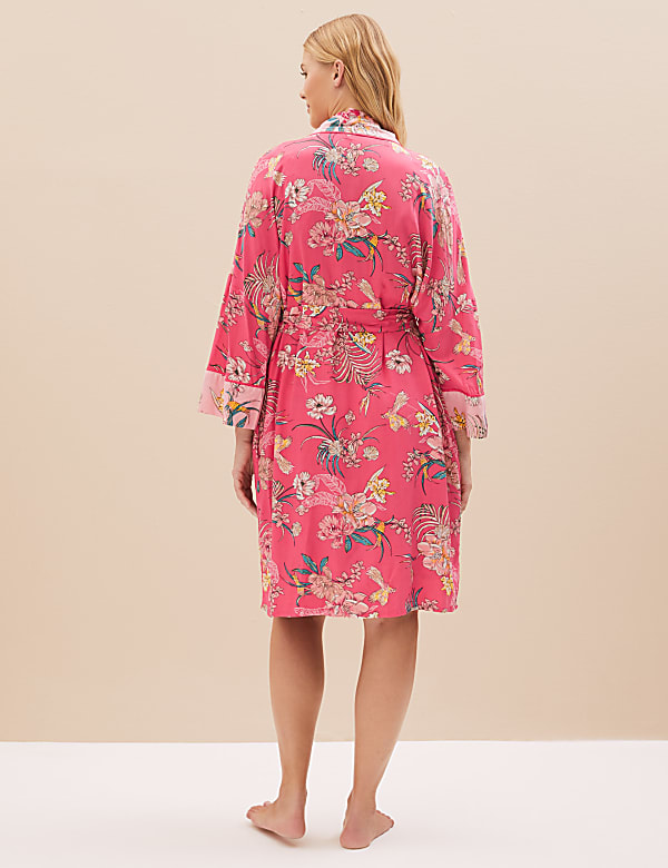Floral Print Short Wrap