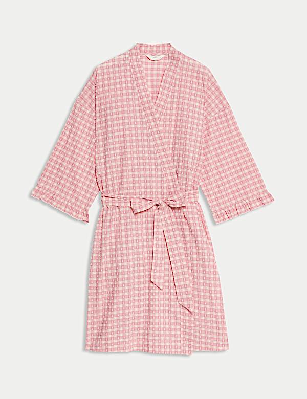 Βαμμένο καρό Dobby από 100% βαμβάκι - GR