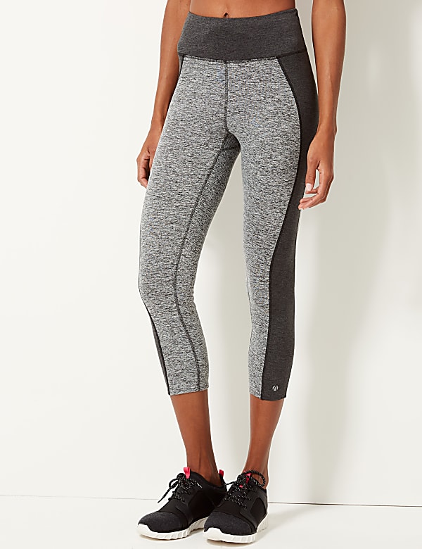 Jaspe Quick Dry Cropped Leggings