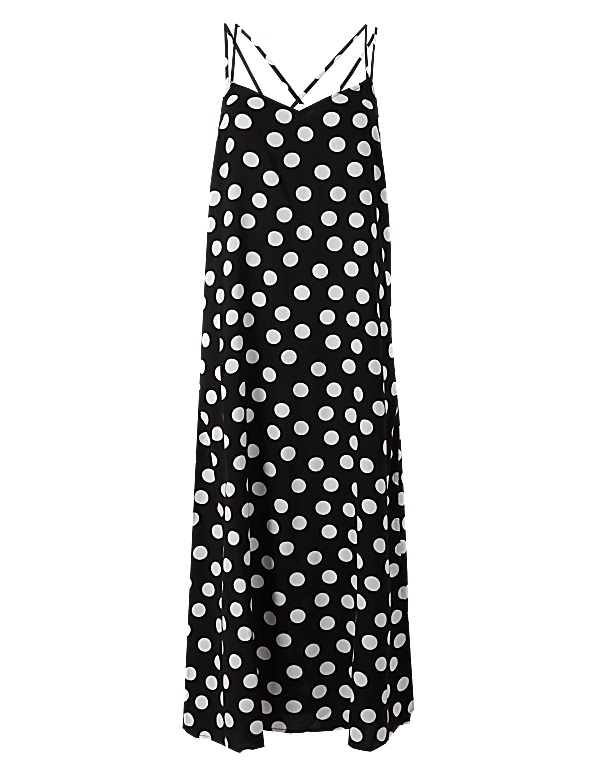 Spotted Slip Beach Dress