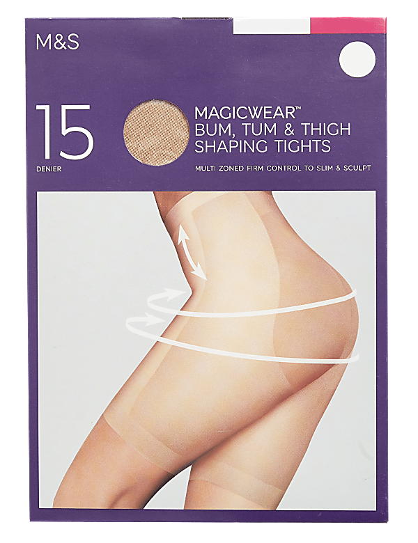 15 Denier Body Shaper Tights