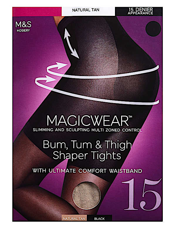 15 Denier Body Shaper Tights