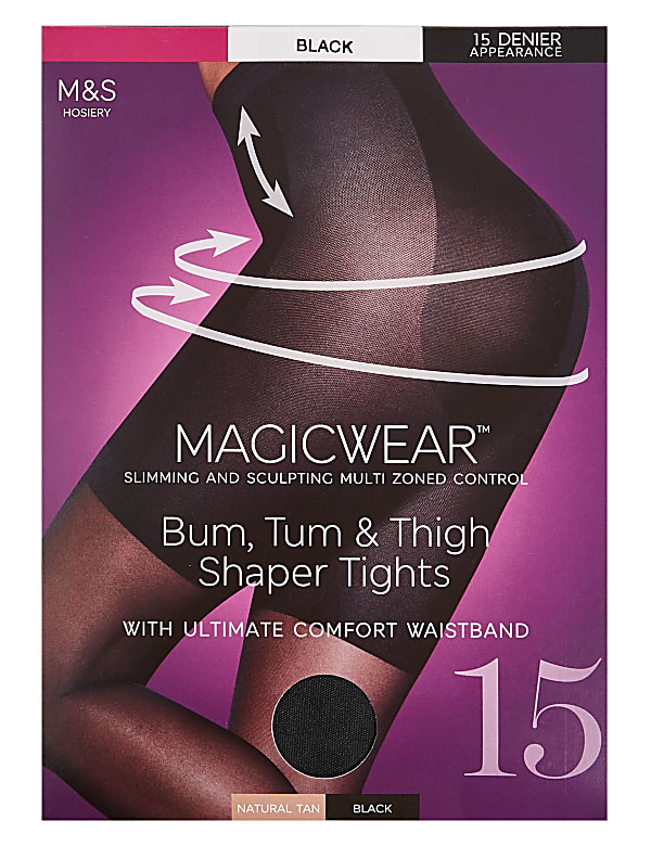 15 Denier Body Shaper Tights