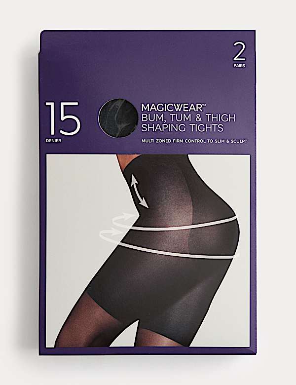 2pk 15 Denier Magicwear™ Tights - UA