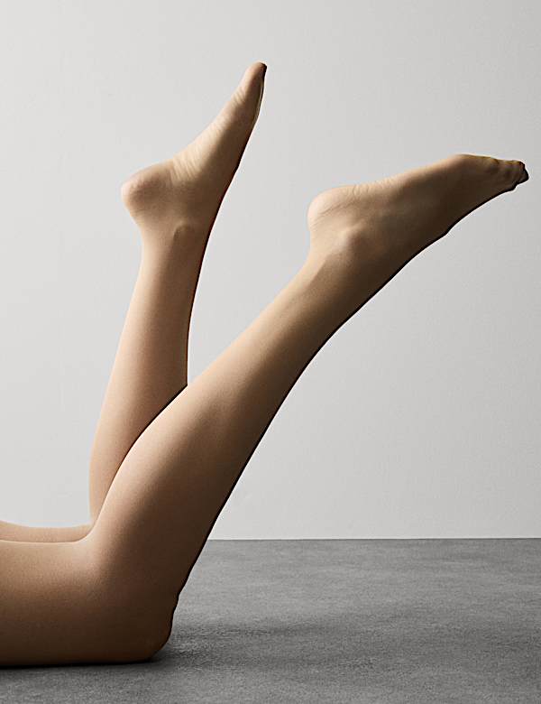 2pk 7 Denier Body Shaping Sheer Tights - US