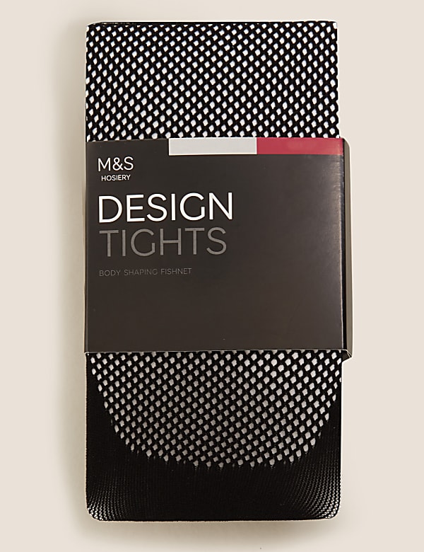 Body Shaping Fishnet Tights - GR