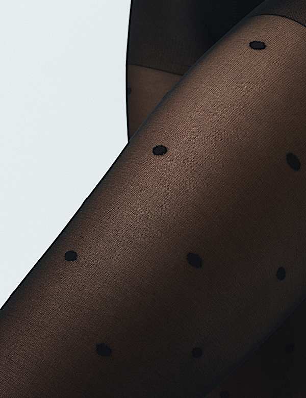 Sheer Spot Tights - BE