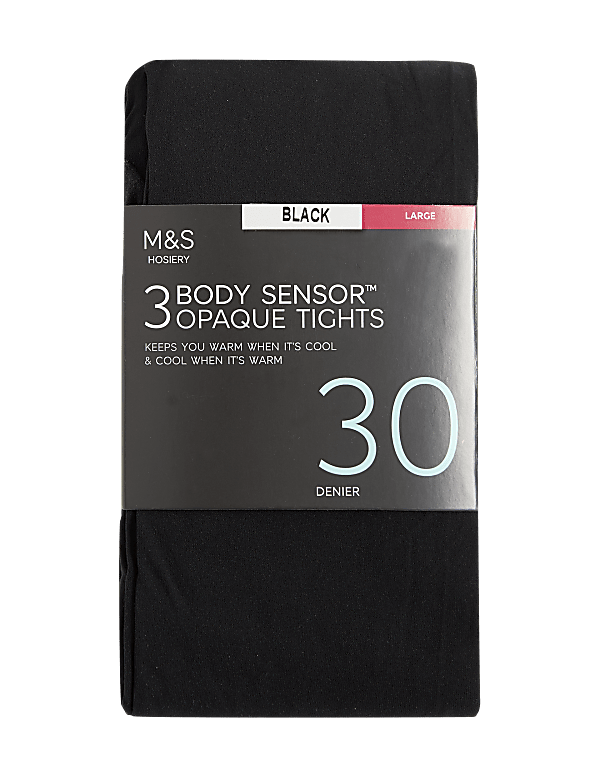 3pk 30 Denier Body Sensor™ Tights