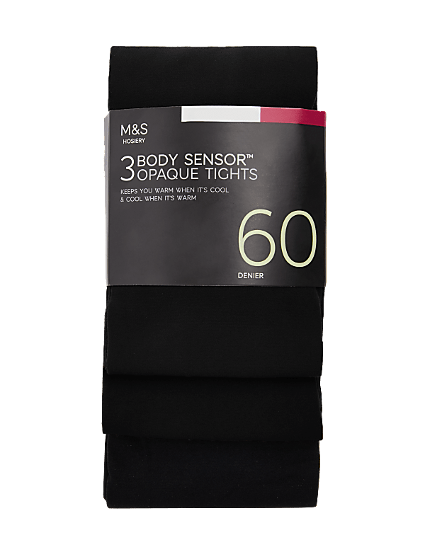 Buy 3pk 60 Denier Body Sensor Tights at Marks Spencer