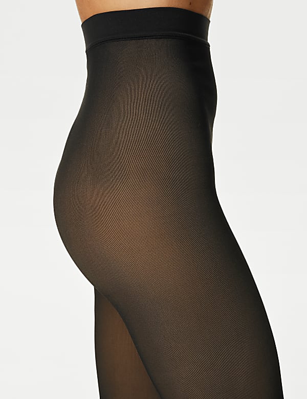 140 Denier Thermal Sheer Fleece Tights