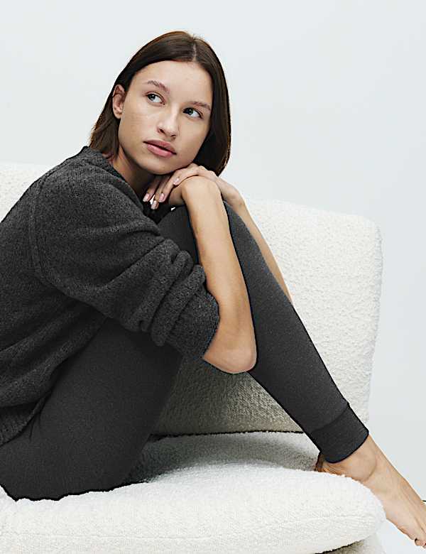 250 Denier Velour Lined Footless Tights - AU