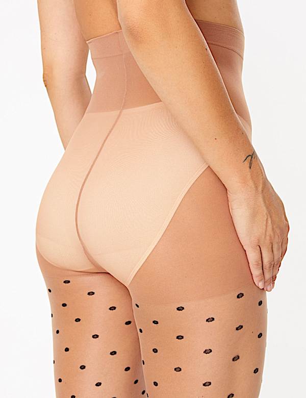 Spotted Sheer Tights - AU