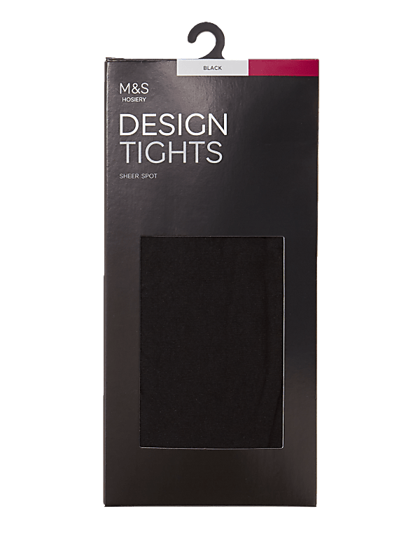 Sheer Spotted Tights