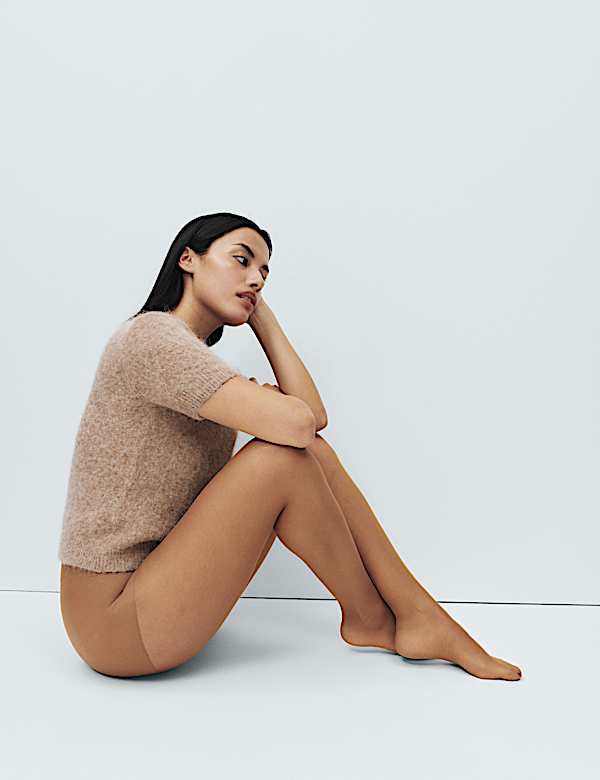 Lekko ściskające prześwitujące rajstopy Flexifit™ 10 den 2 pary - PL