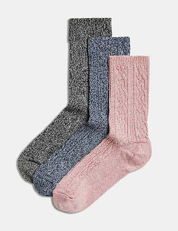 3er-Pack Sumptuously Soft™-Thermosocken - AT