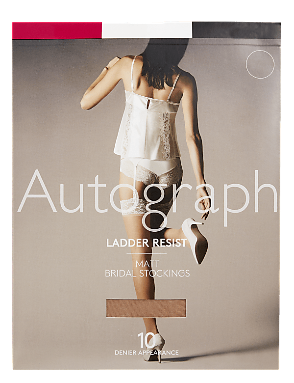 10 Denier Ladder Resist Matt Stockings