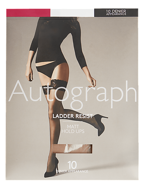 10 Denier Ladder Resist Matt Hold-ups