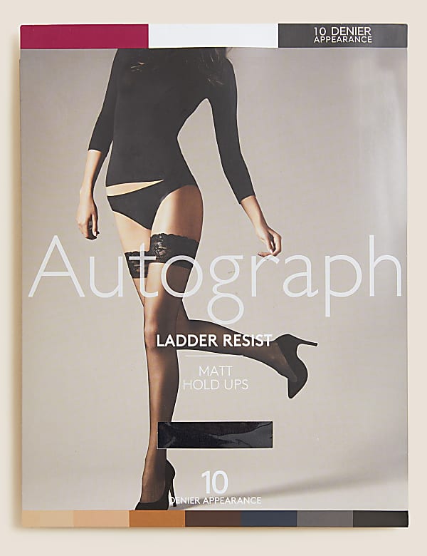 10 Denier Ladder Resist Matt Hold-ups
