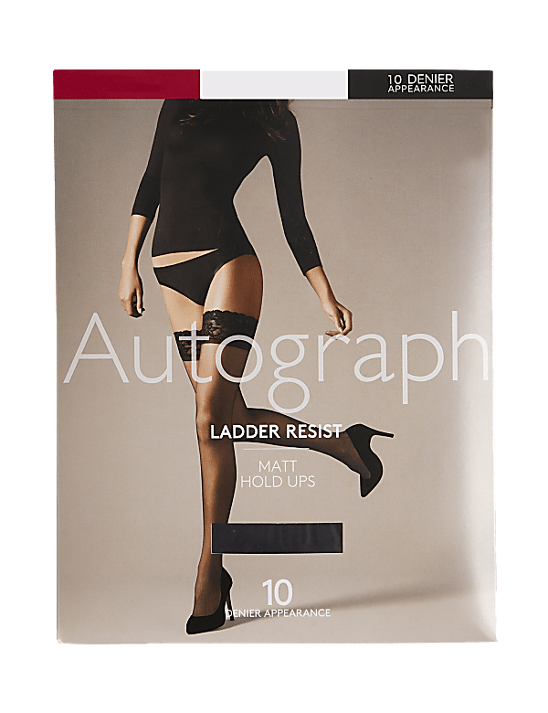 10 Denier Ladder Resist Matt Hold-ups