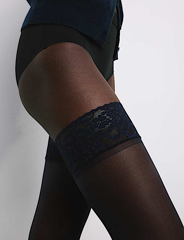 2pk 10 Denier Ladder Resist Matt Hold-Ups - LV