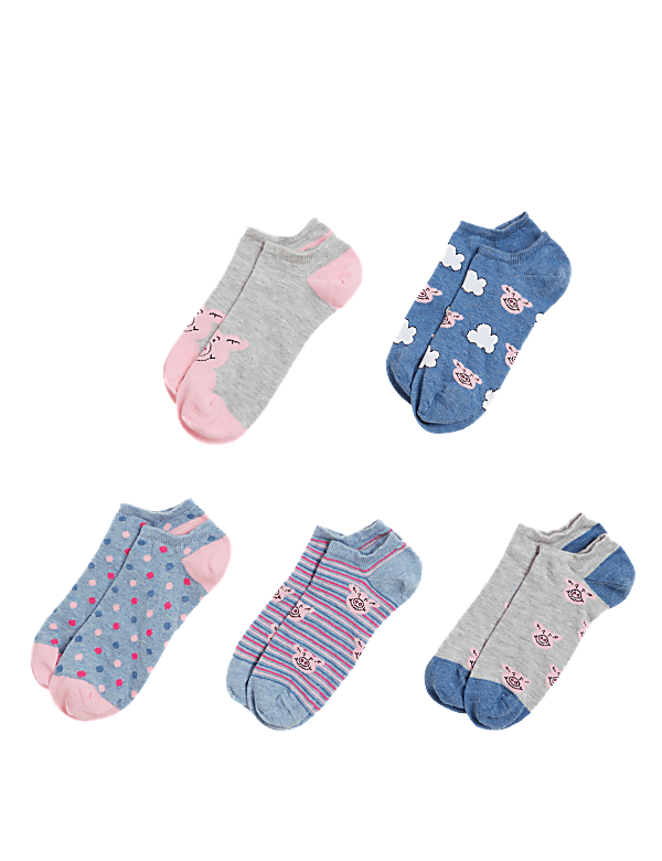 5pk Cotton Rich Percy Pig™ Trainer Liners™