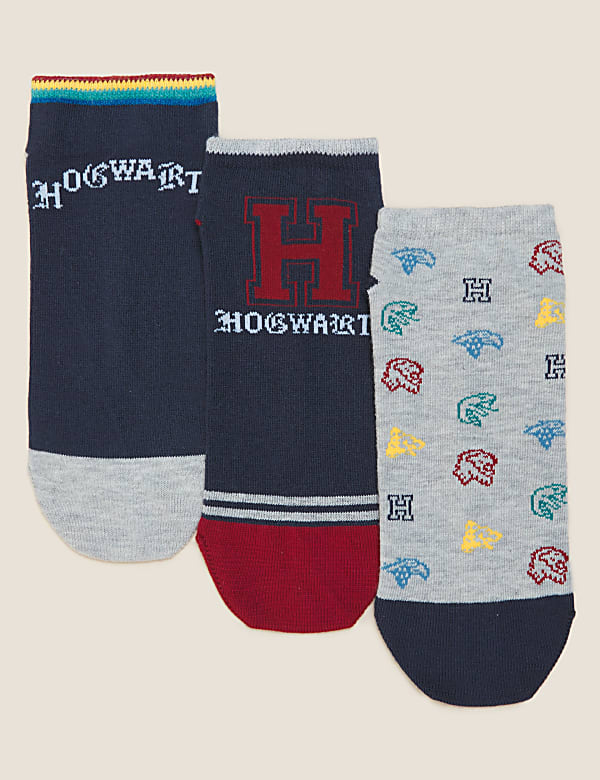 3pk Cotton Rich Harry Potter™ Trainer Liners™