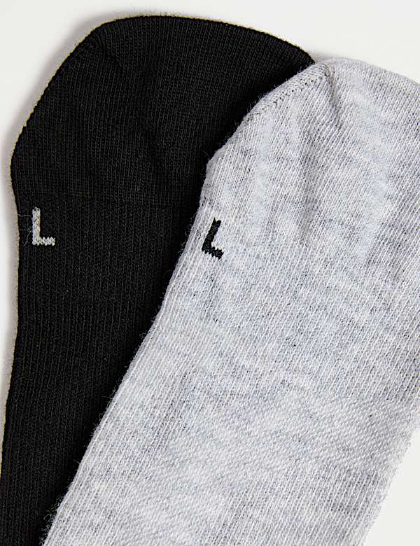 2pk Cotton Blend Yoga Socks