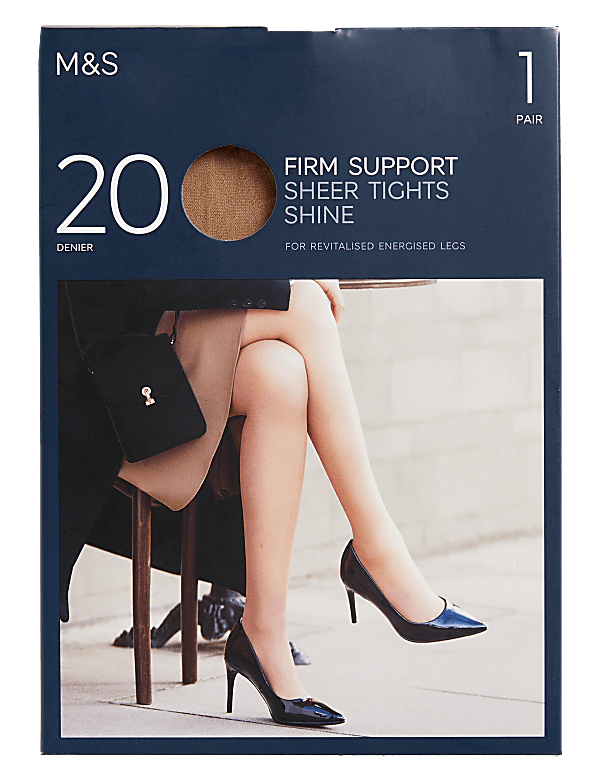20 Denier Firm Support Tights