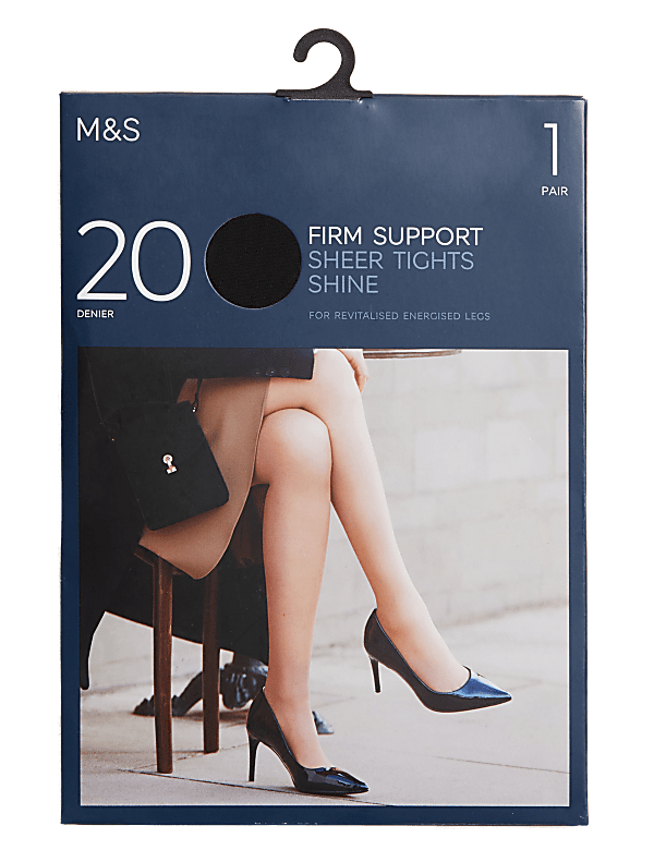 20 Denier Firm Support Tights