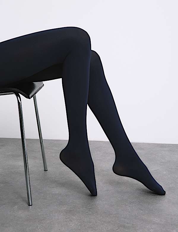 60 Denier Velvet Touch Luxe Tights - BN