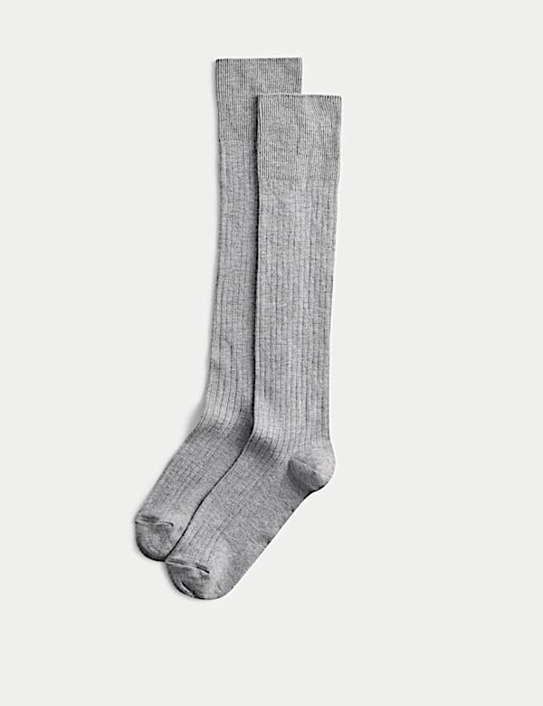 2pk Freshfeet™ Supersoft Knee High Socks - NL