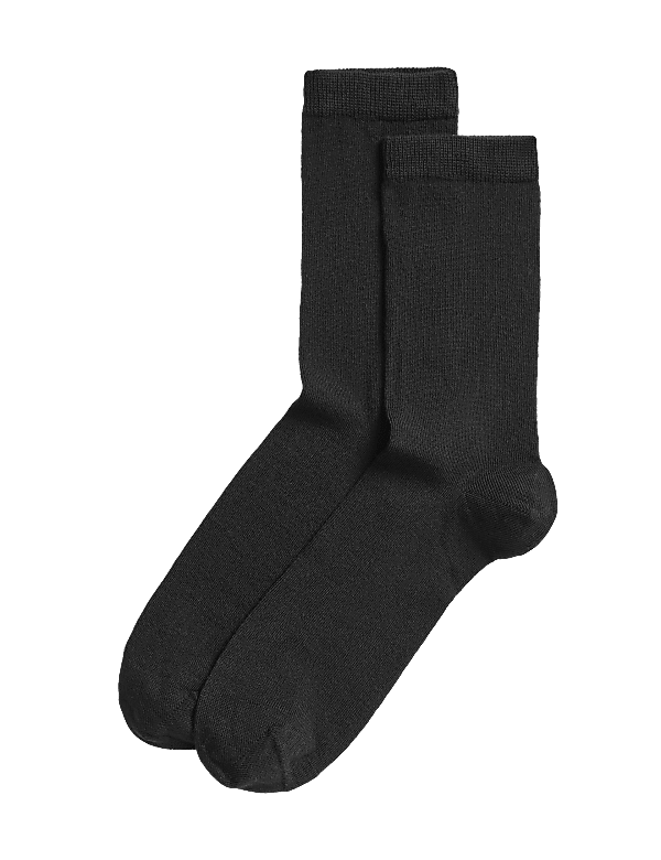 2pk  Socks with Cashmere