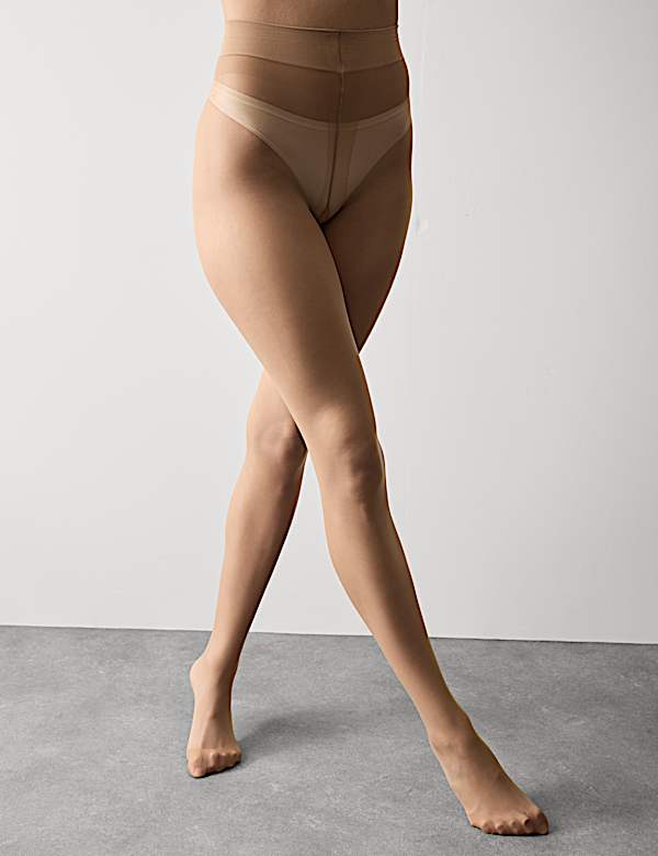 Lot de 3 paires de collants mats ind&eacute;maillables 10 deniers - BE