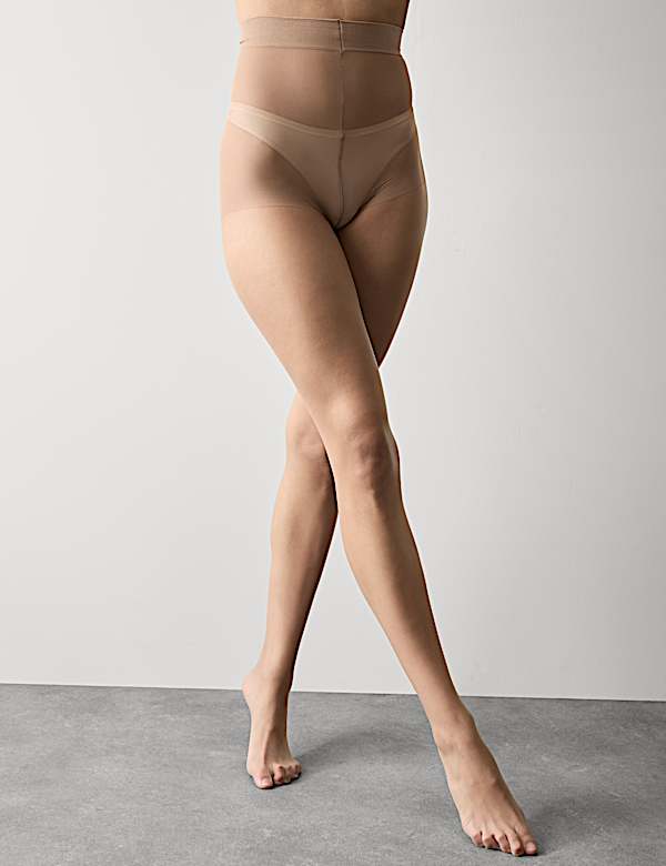 2pk 5 Denier Bare Invisibles Sheer Tights - GR