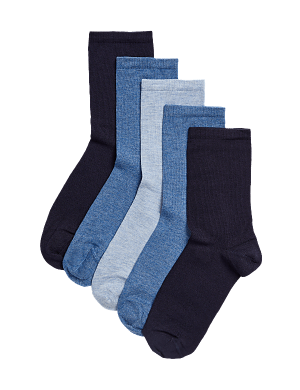 5pk Sumptuously Soft™ Ankle Socks
