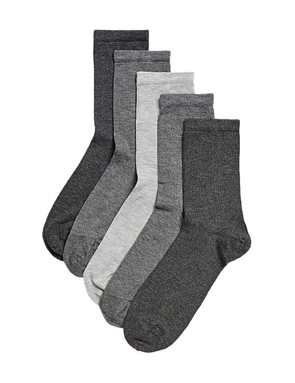 5pk Sumptuously Soft™ Ankle Socks