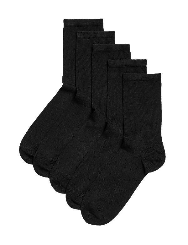 5pk Sumptuously Soft™ Ankle Socks