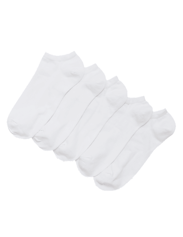 5pk Cotton Rich Trainer Liner Socks™