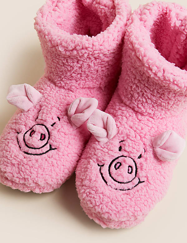 Percy Pig™ Thermal Slipper Socks