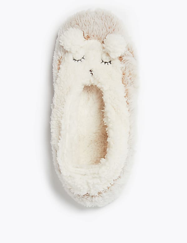 Fleece Lined Hedgehog Slipper Socks