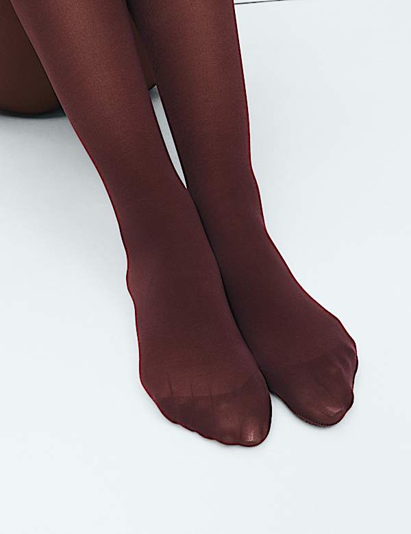 40 Denier Silky Soft Opaque Tights - BN